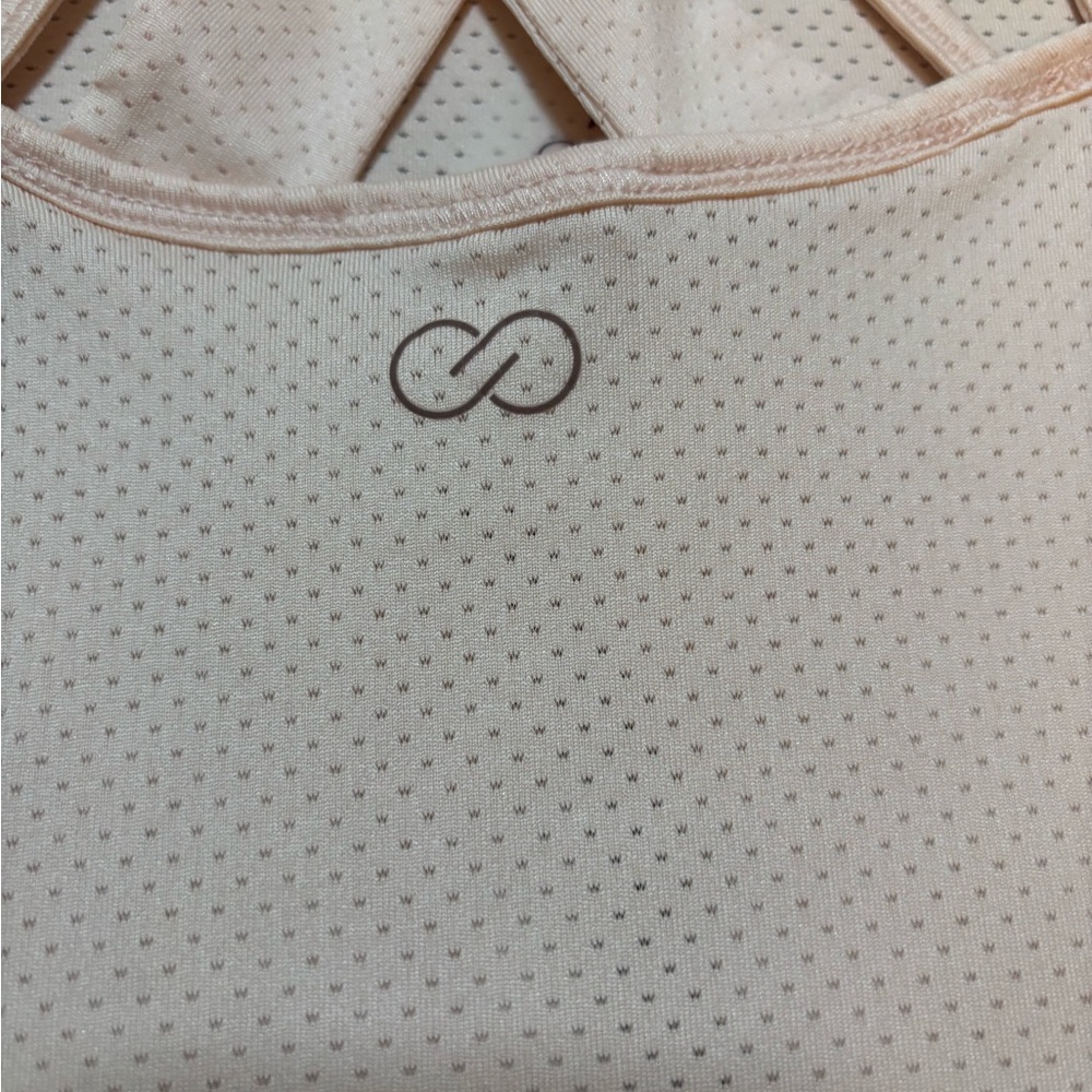 CALIA by Carrie Underwood Light Pink Strappy Tank Top - Picture 5 of 5